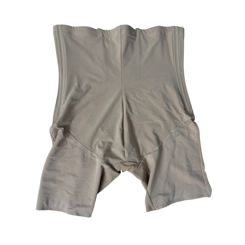 Honeylove SuperPower Short Sand High Waisted Shapewear Size 3X Snatched Formal